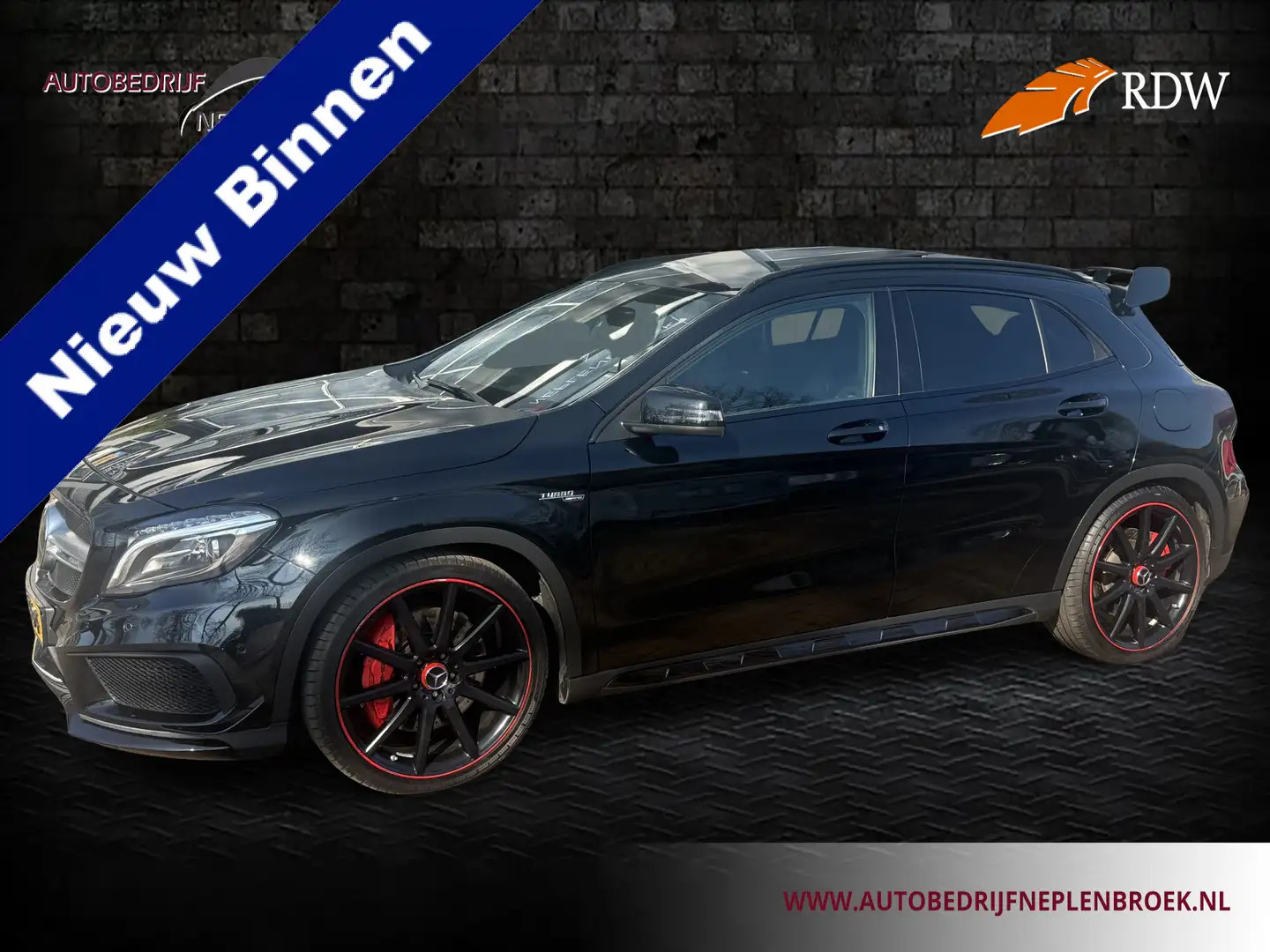 Mercedes-Benz GLA 45 AMG 4MATIC Edition-1 444PK+ SUV 2015 km 110.000 Nap Zwart - 1