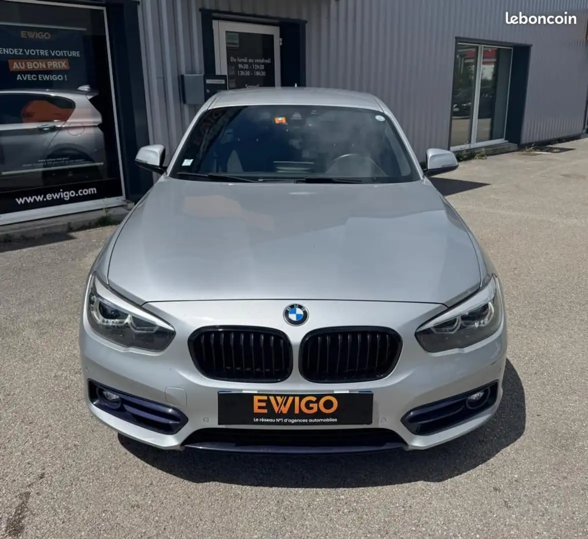 BMW 118 2.0 118 D 150ch EDITION SPORT Gris - 2