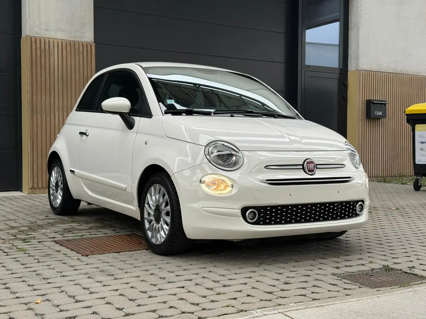 Fiat 500 1.2i Lounge/Auto /Garantie /Carplay/ Clim/Led Blanc - 2
