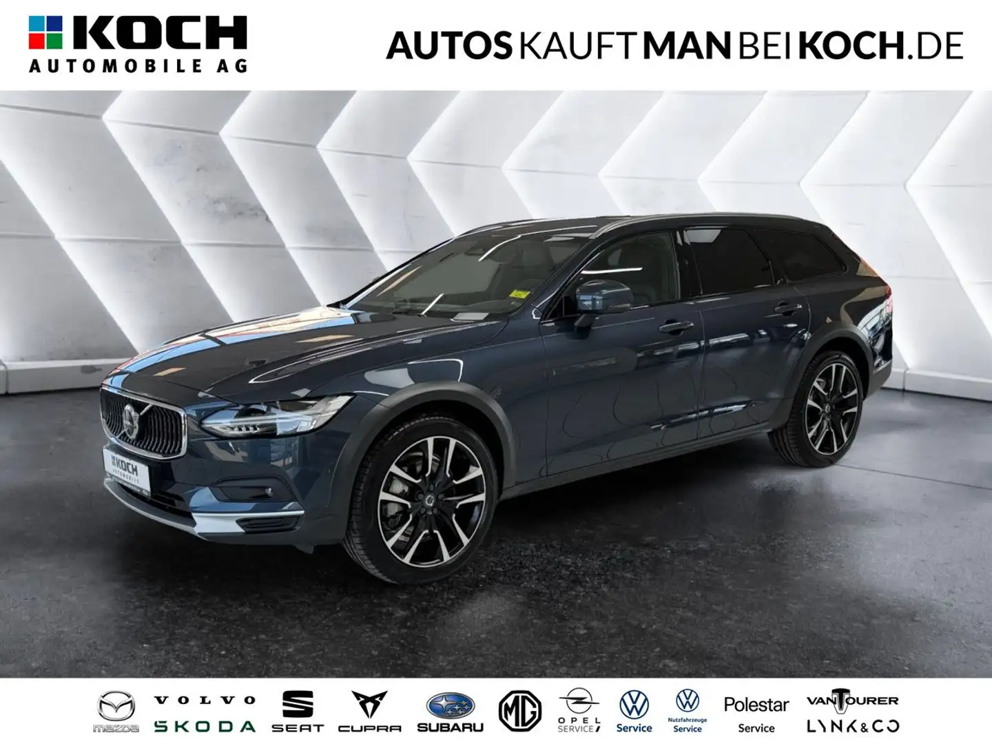 Volvo V90 Cross Country V90 CC B4D AWD Plus BLIS 360° Harman StandHzg. uvm Albastru - 1