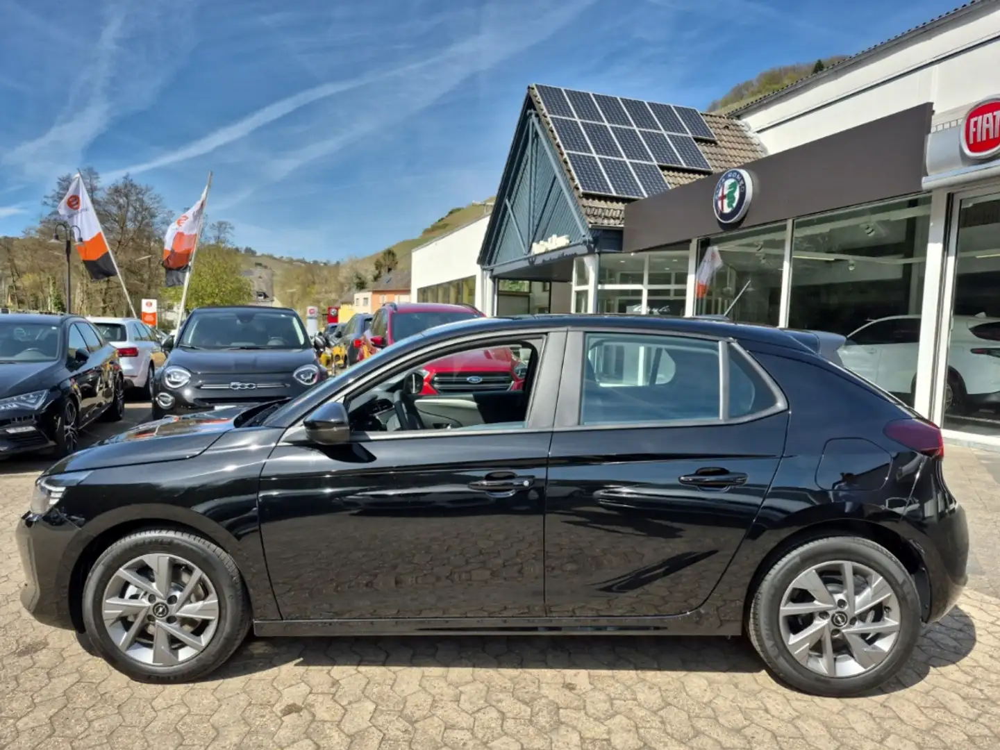 Opel Corsa F 1.2 Turbo Voll-LED CarPlay SHZ Temp Klima Schwarz - 2