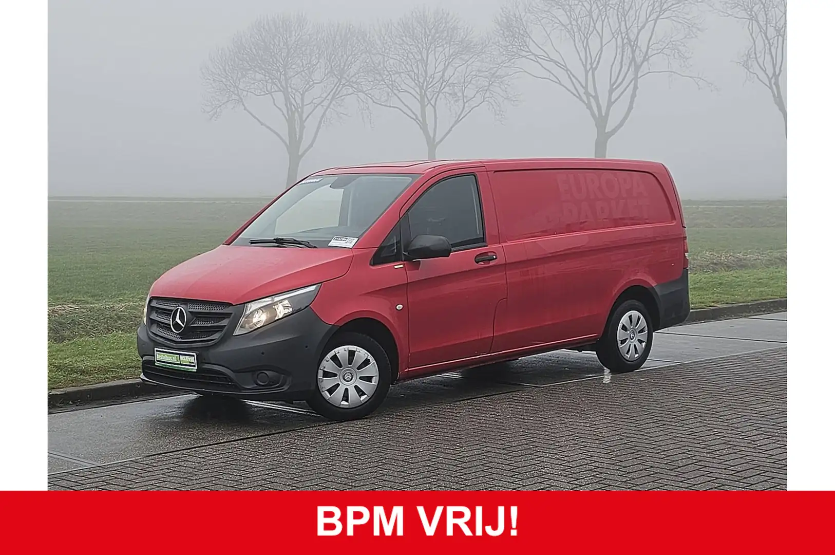 Mercedes-Benz Vito 114 CDI L2 Airco/ECC Automaat 136Pk Euro6! Rosso - 1