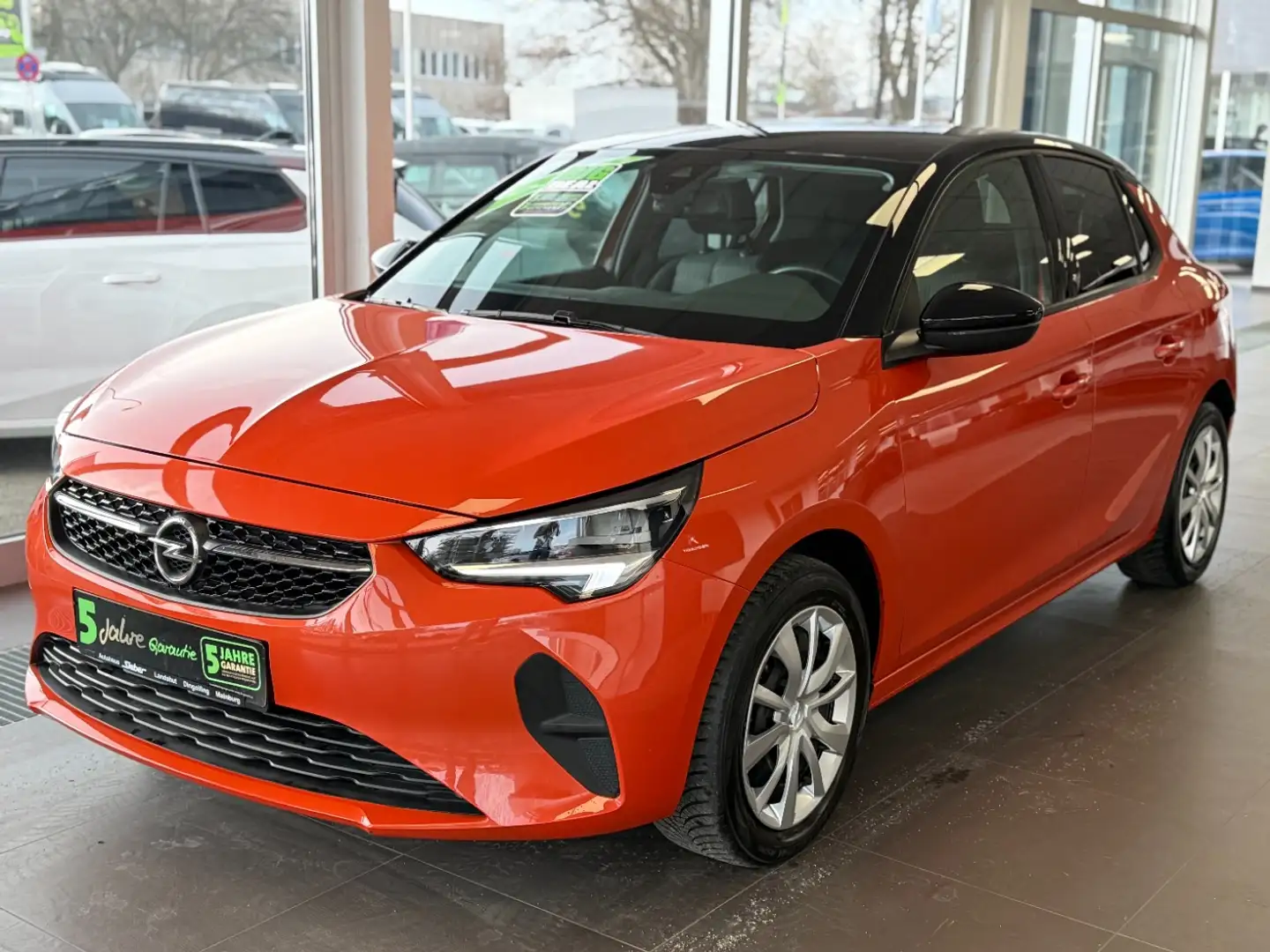 Opel Corsa-e F Edition Tempomat*CarPlay*Sithzg Orange - 2