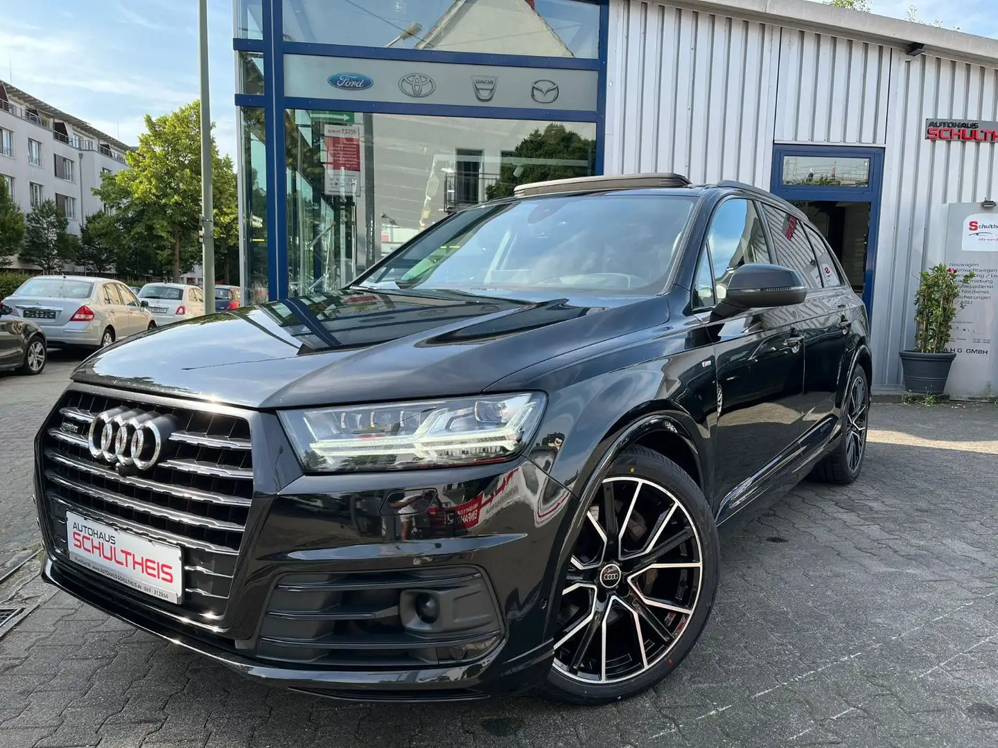 Audi Q7 50 TDI quattro S-LINE*7SITZE*PANO*HEAD-UP*360 Nero - 1