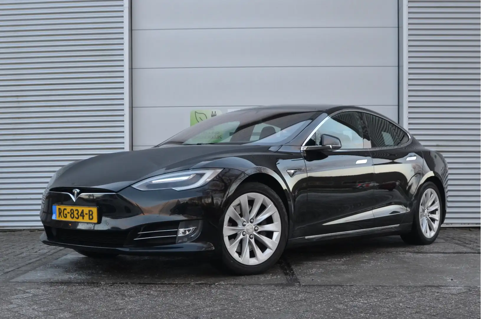 Tesla Model S 100D (4x4) Enhanced AutoPilot2.5, Rijklaar prijs Zwart - 1