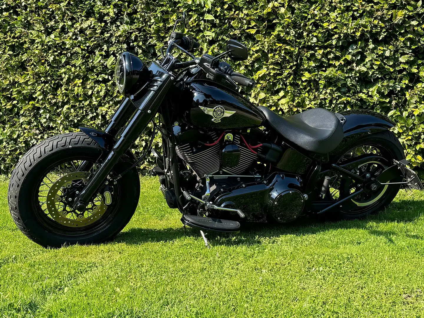 Harley-Davidson Fat Boy Screamin' Eagle Fat Boy S (FLSTFBS) Schwarz - 1