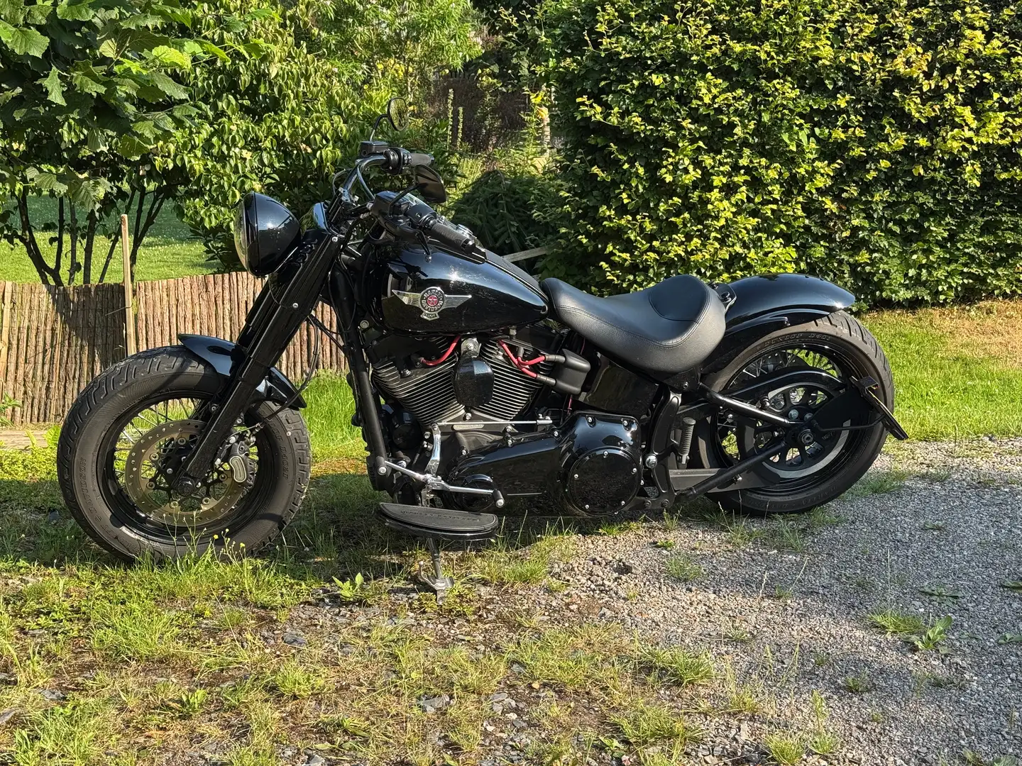 Harley-Davidson Fat Boy Screamin' Eagle Fat Boy S (FLSTFBS) Чёрный - 1