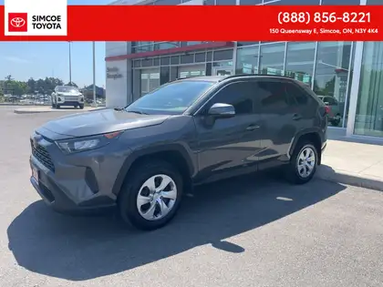 Gray 2021 Toyota RAV4 SUV / Crossover Front-Wheel Drive 8-Speed Automatic