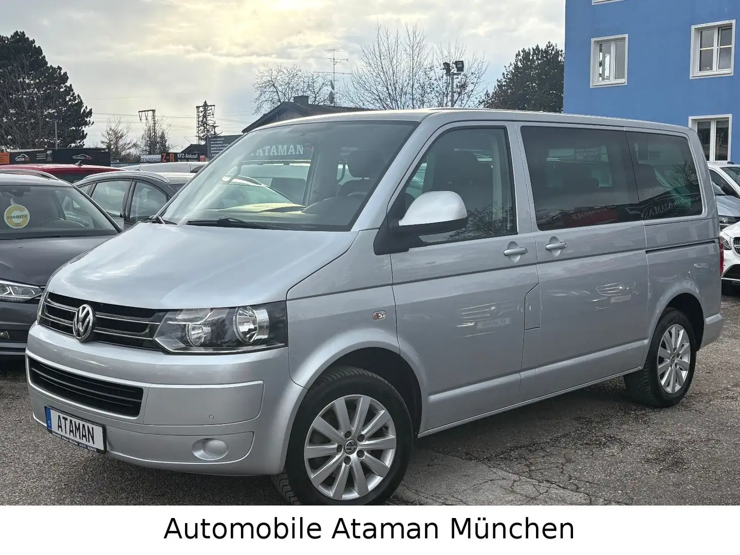 Volkswagen T5 Multivan 2.0 TDI Comfortline, 7-Sitze, 140 PS Zilver - 2