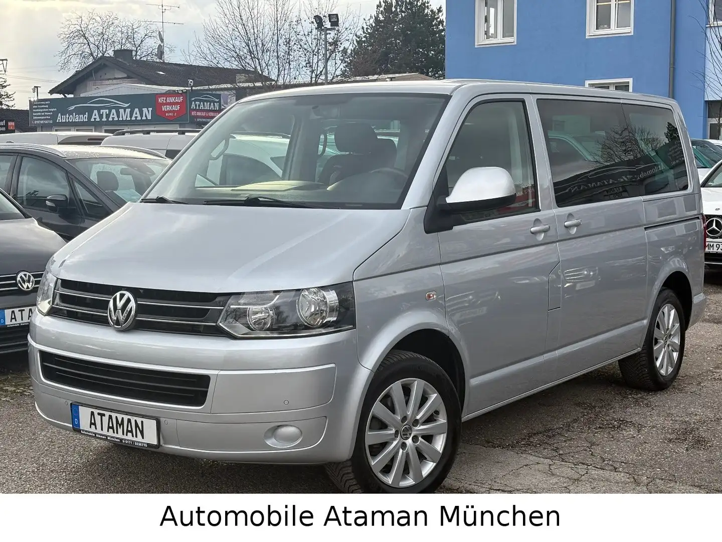 Volkswagen T5 Multivan 2.0 TDI Comfortline, 7-Sitze, 140 PS Zilver - 1