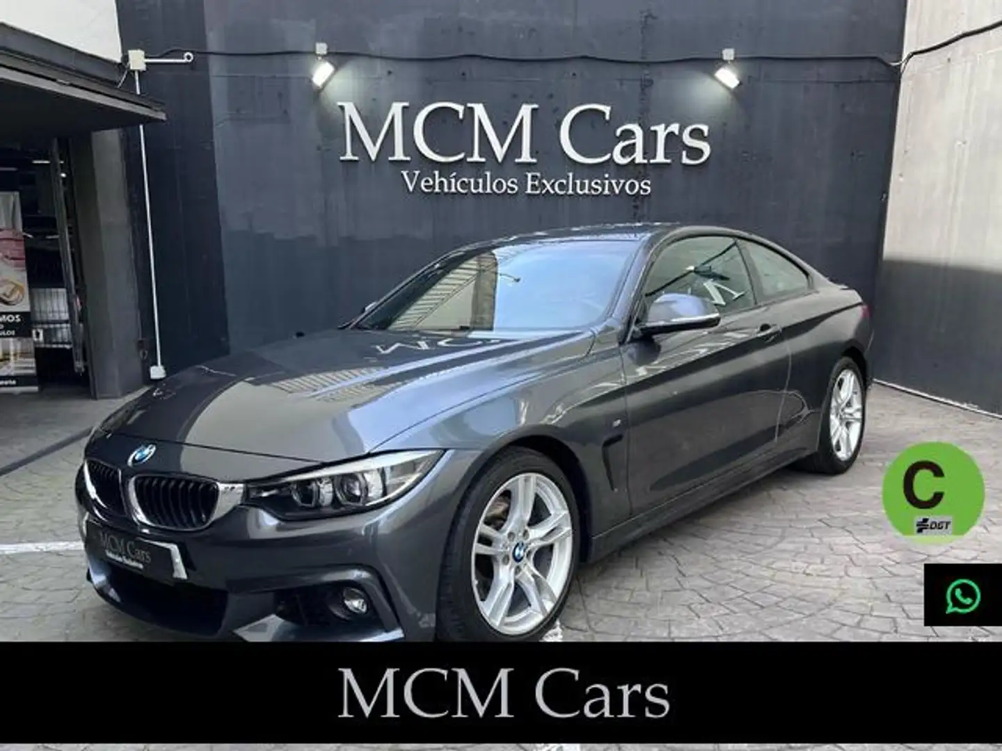 BMW 430 430iA Coupé Gris - 1