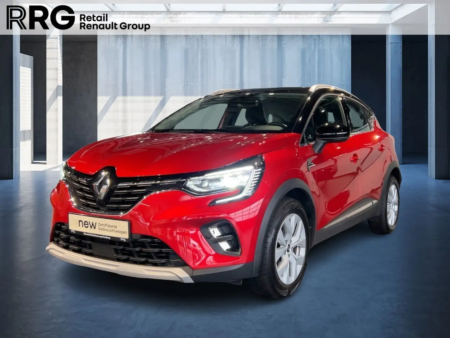 Renault Captur INTENS TCe 140 EDC ABS Fahrerairbag ESP eFH Rot - 1