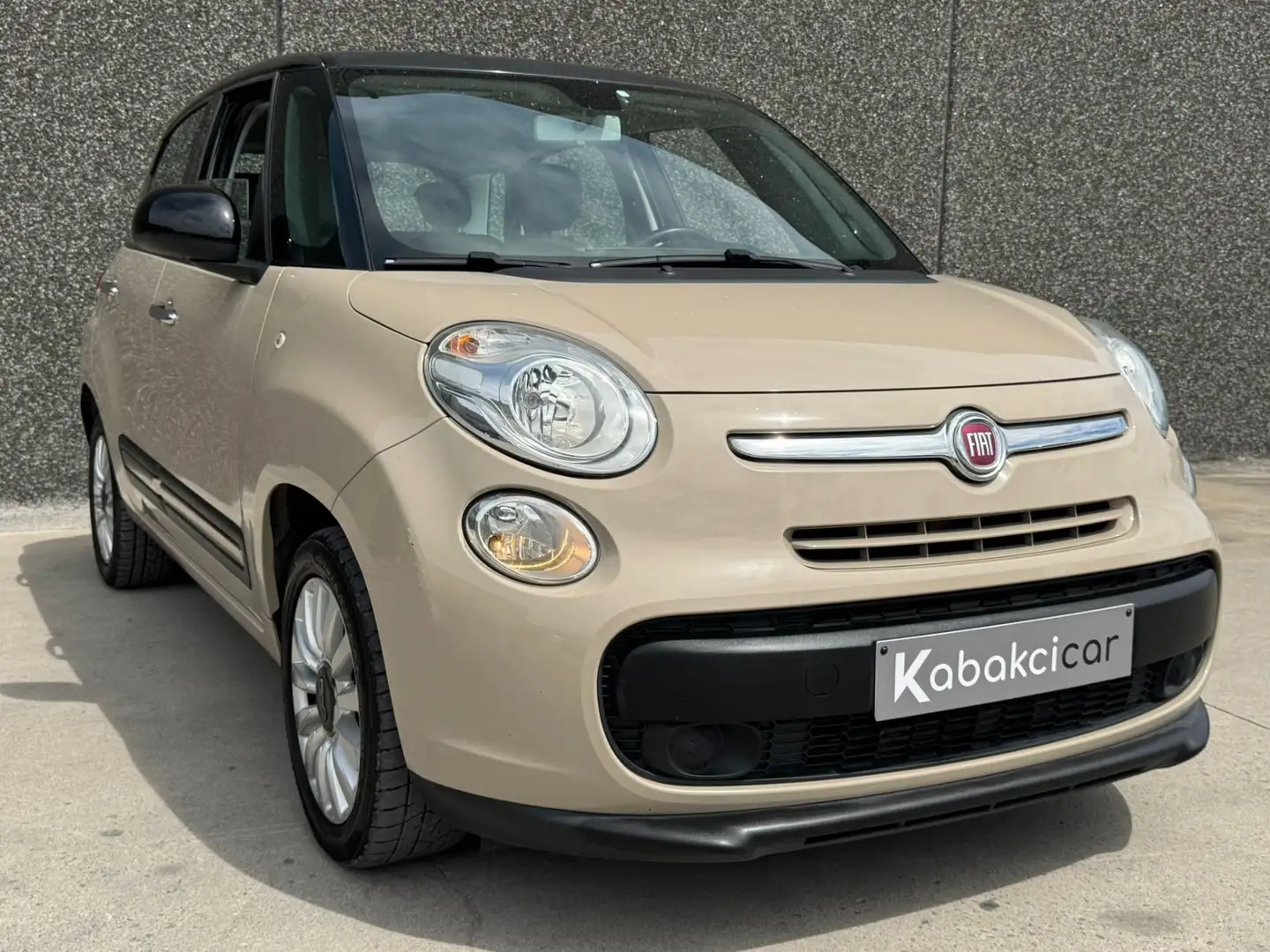 Fiat 500L //GPS//USB//CLIM//CRUISE//GARANTIE 12 MOIS// Beige - 1
