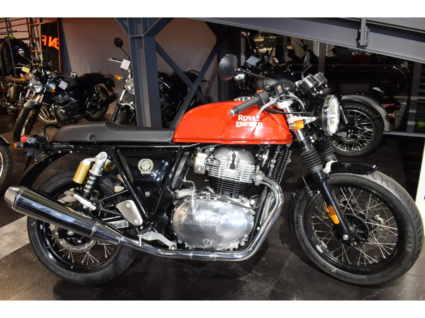 Royal Enfield Continental GT ROCKER RED E5 Rood - 1