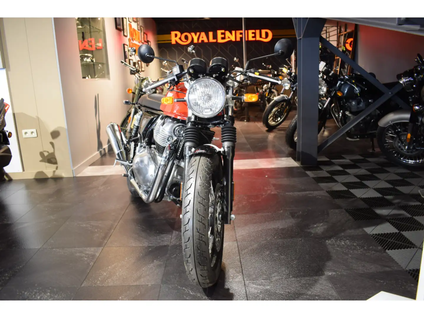 Royal Enfield Continental GT ROCKER RED E5 Rouge - 2