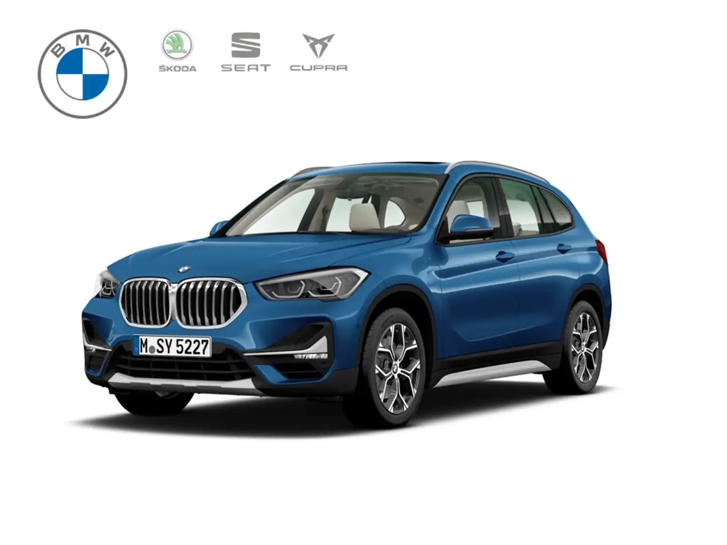 BMW X1 sDrive 18 i xLine Aut. KAMERA+PANORAMADACH+EL.SITZ Blau - 1