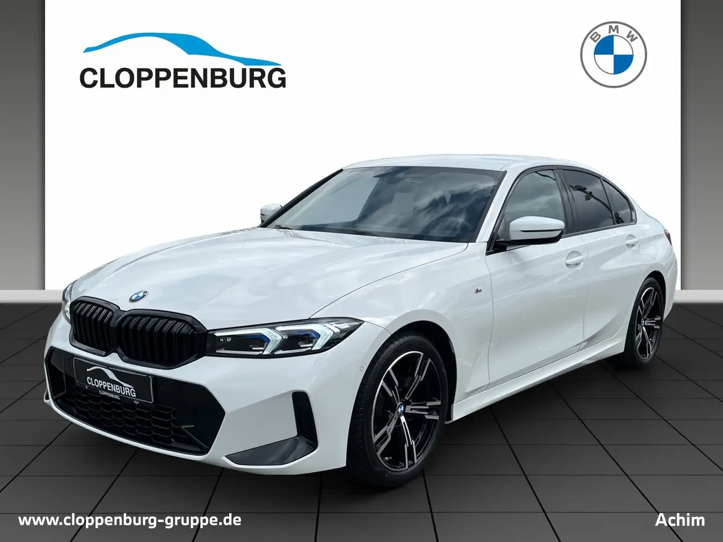 BMW 318 i Limousine M Sportpaket HiFi LED el.Heckklappe Ka Wit - 1