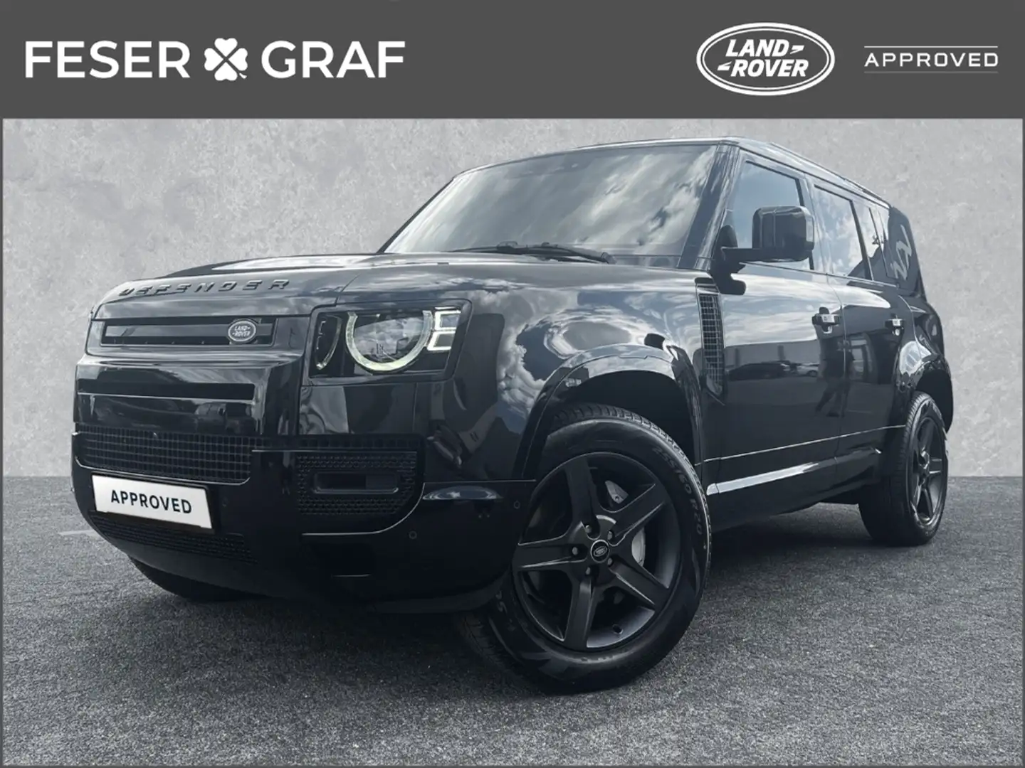Land Rover Defender 110 X-Dynamic SE D300 Pano AHK S.Kühl. HUD Zwart - 1