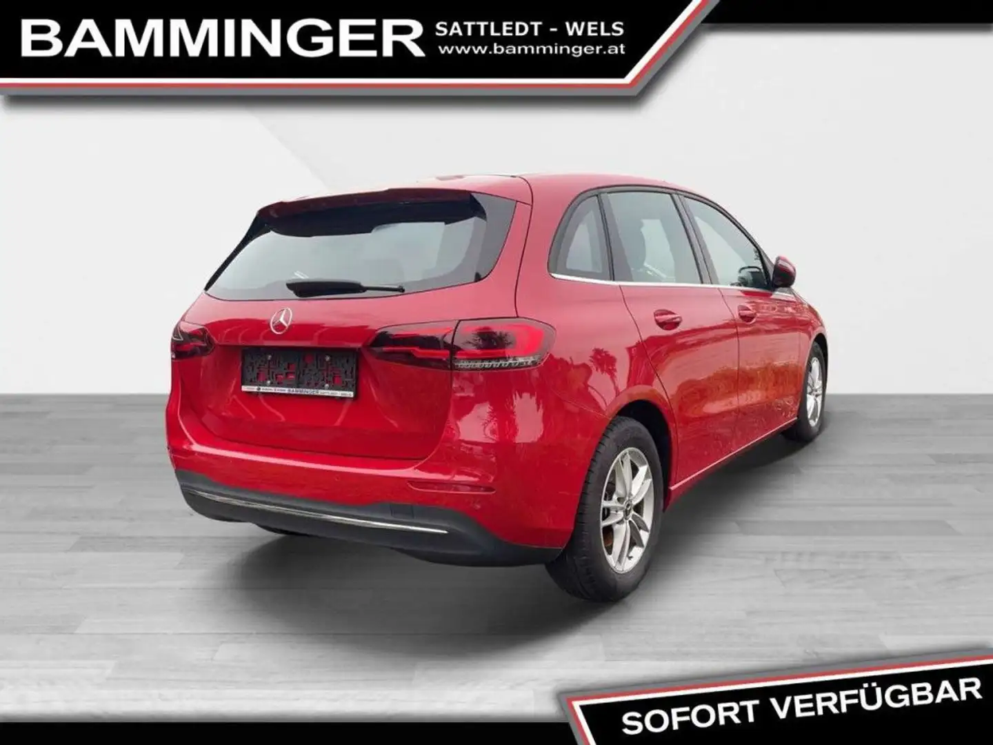 Mercedes-Benz B 200 d Aut. Rouge - 2