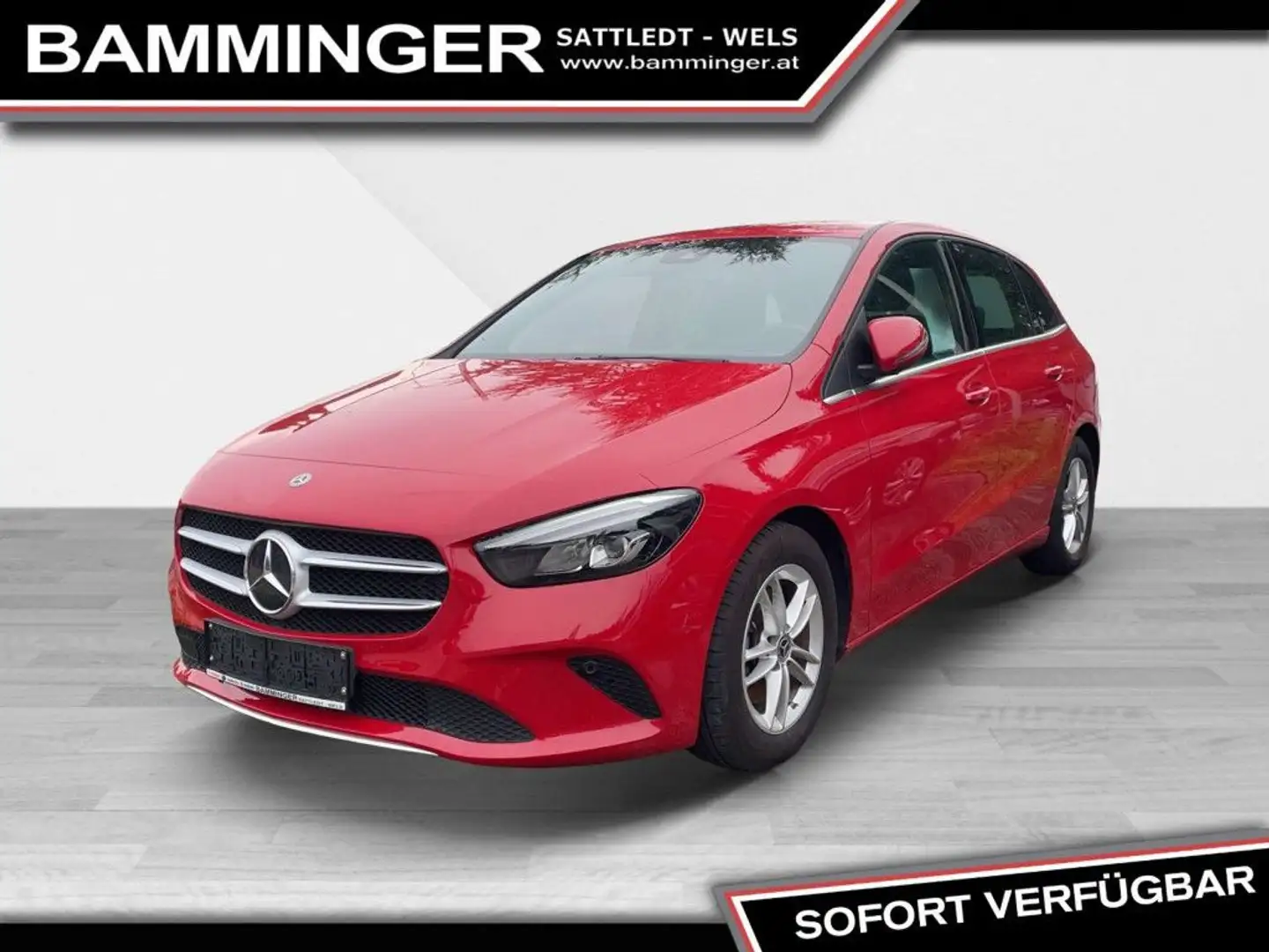 Mercedes-Benz B 200 d Aut. Rouge - 1