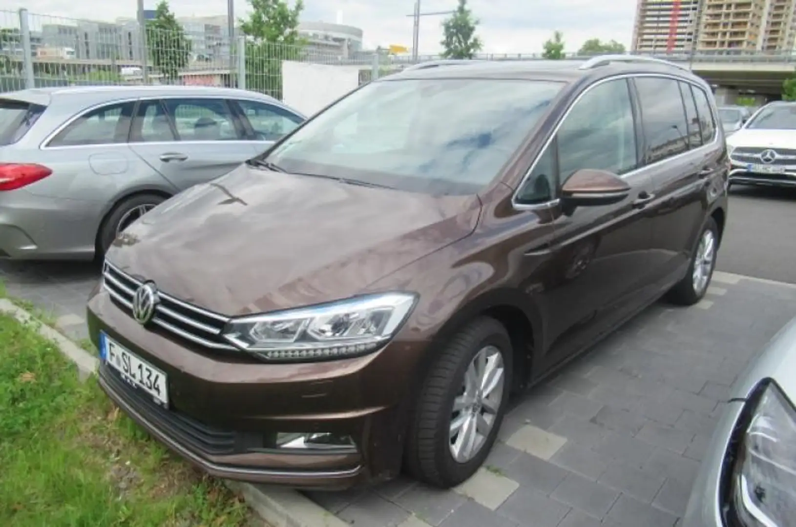 Volkswagen Touran Highline BMT/Start-Stopp/ 1 Jahr Garantie/ Kame... Gris - 1