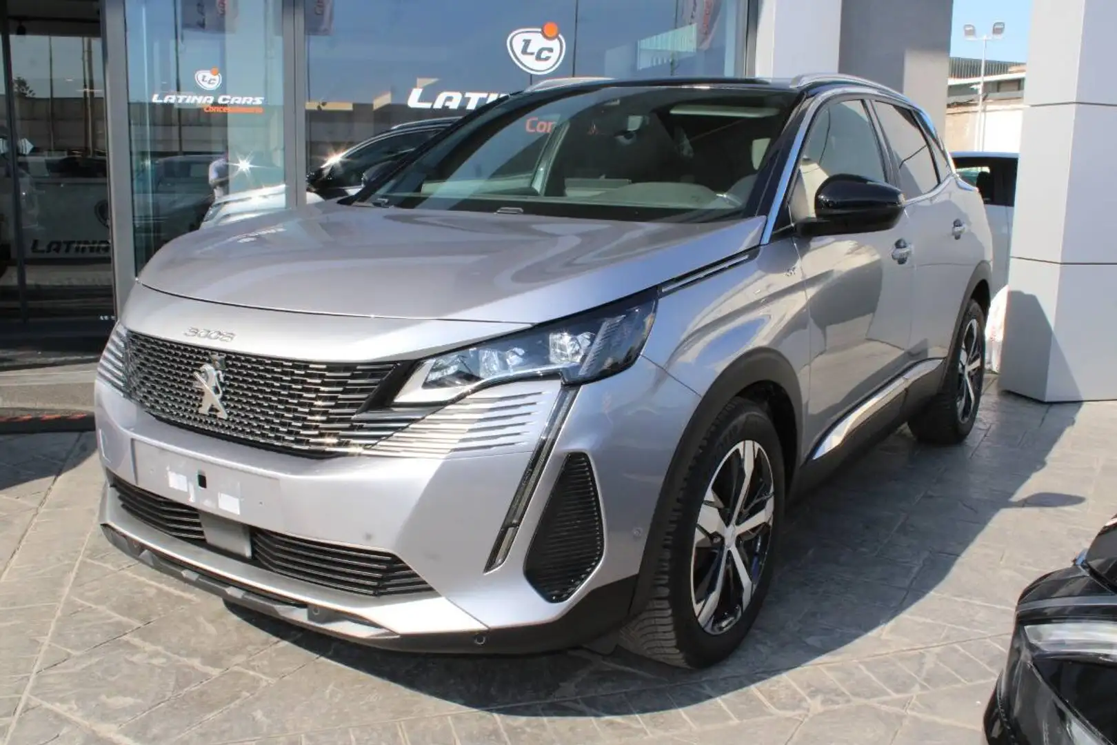 Peugeot 3008 1.5 bluehdi GT Pack 130cv eat8 Con TETTO APRIBILE Grijs - 2