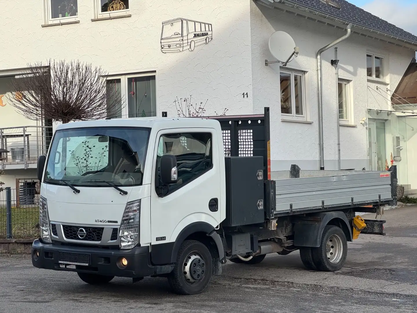 Nissan NT400 CABSTER*DREISEITENKIPPER*KLIMA Белый - 2