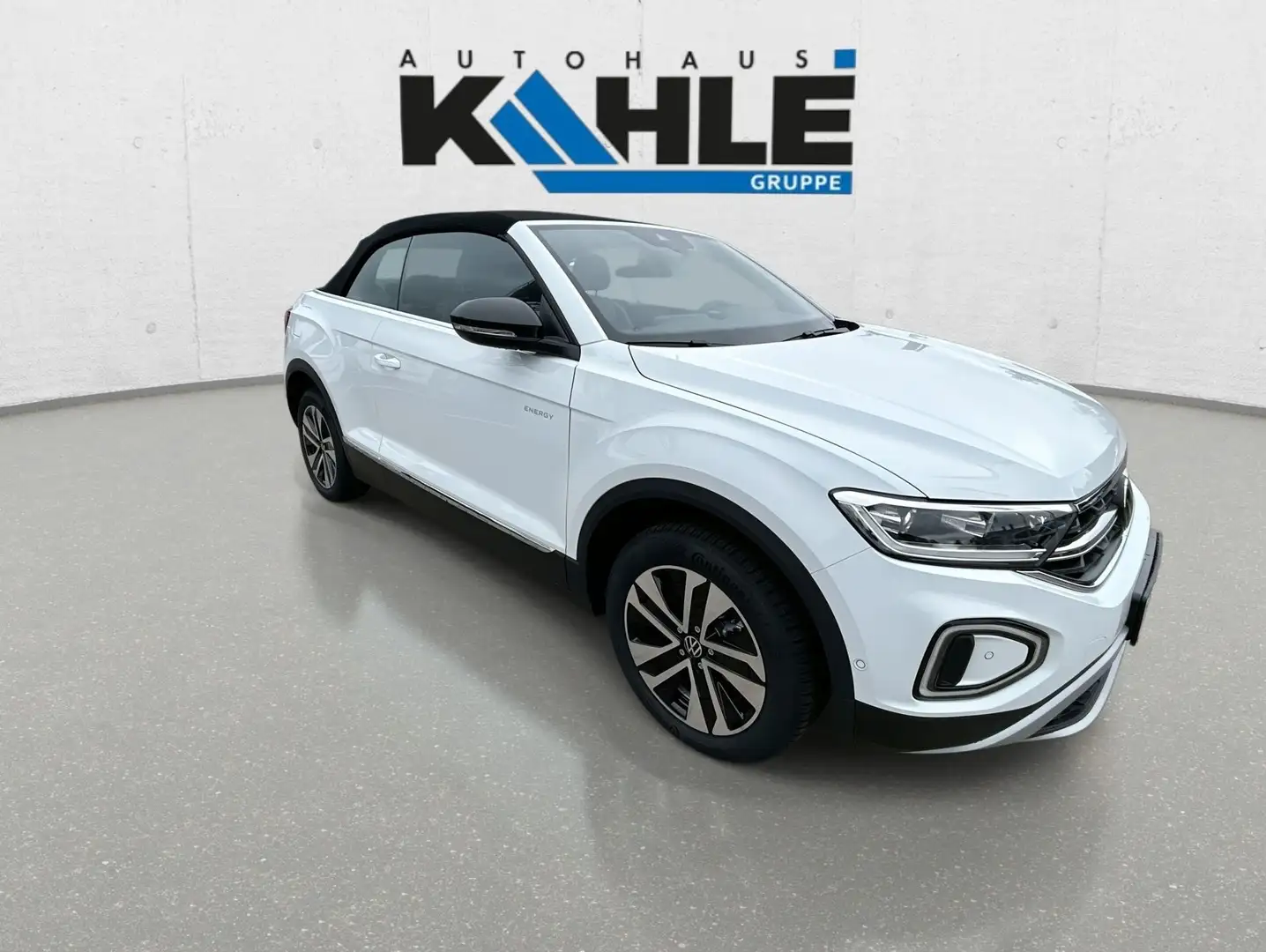 Volkswagen T-Roc Cabriolet ENERGY 1.0 l TSI OPF  6-Gang ACC Weiß - 2