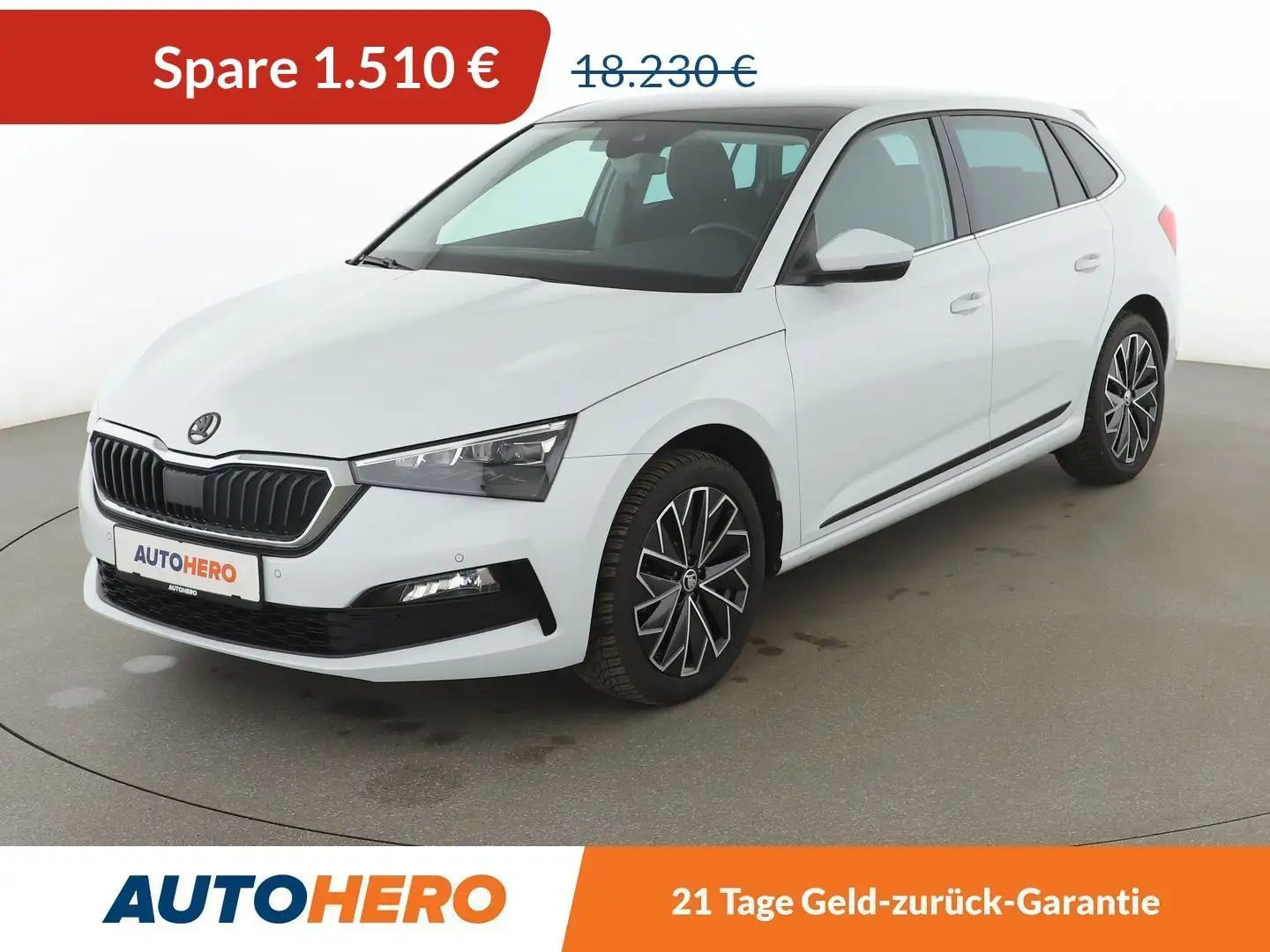 Skoda Scala 1.5 TSI ACT Drive 125 *LED*TEMPO*PDC* White - 1