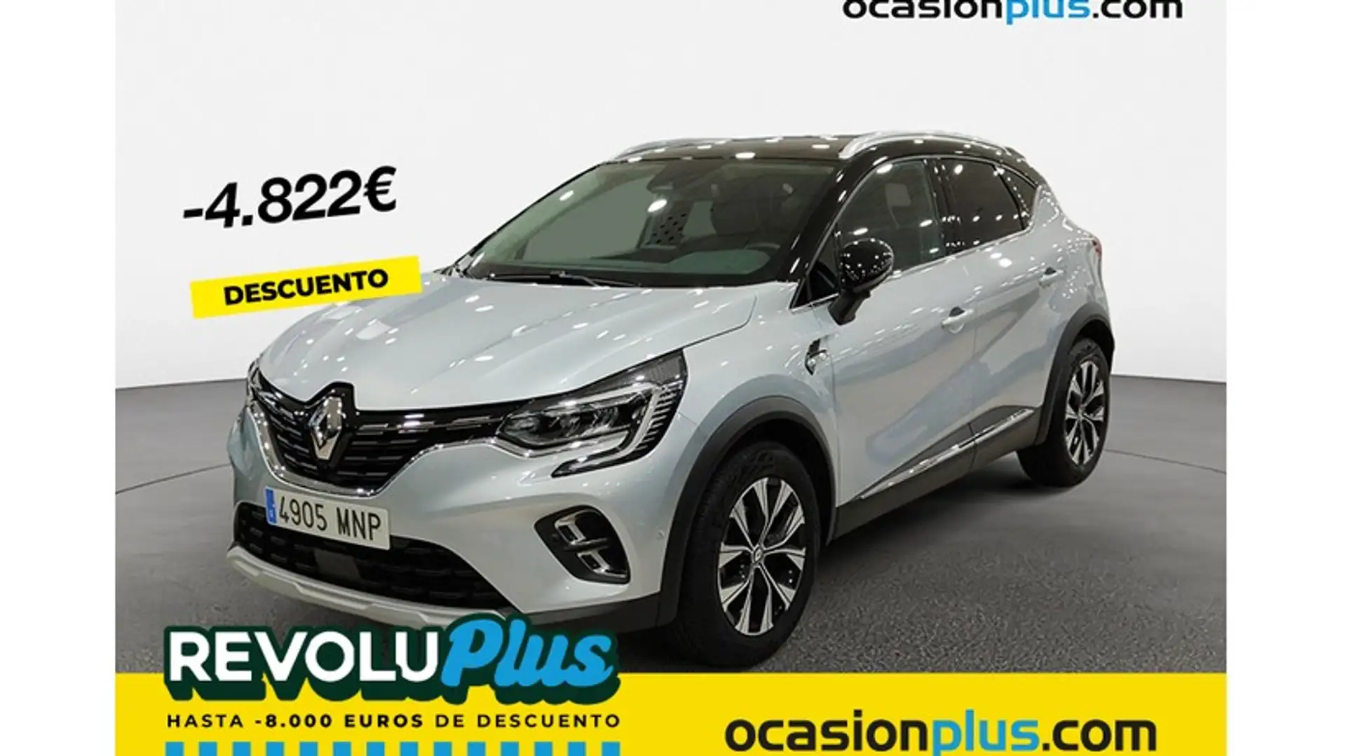Renault Captur TCe Techno 67kW Gris - 1