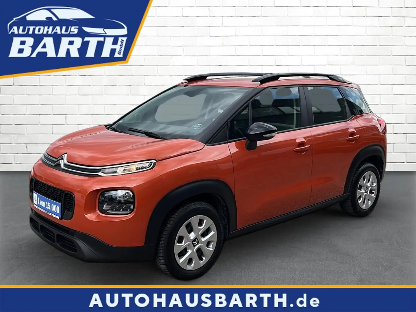 Citroen C3 Aircross 1.2 PureTech 110 Live *Radio*ZV mit FB*BC* Orange - 1