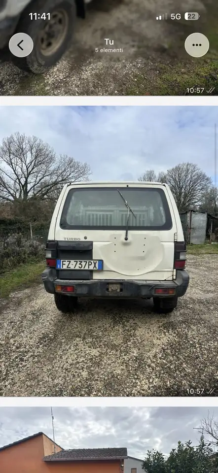 Mitsubishi Pajero Metal Top 2.5 tdi GLX autocarro, foto 2