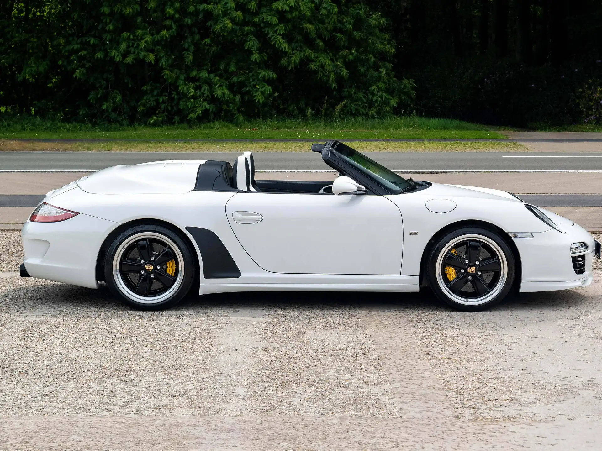 포르쉐 911 Speedster 2011 흰색 사진 8
