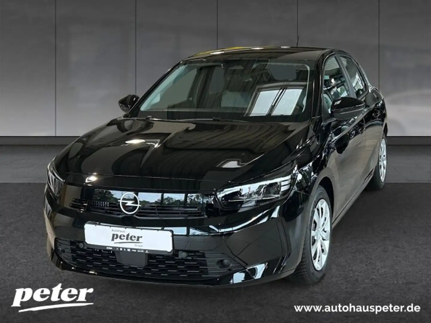 Opel Corsa Corsa F 1.2 Edition Allwetter Sitzheizung Schwarz - 1