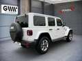 Jeep Wrangler Unlimited Sahara 2,0 GME Aut. Blanco - thumbnail 4