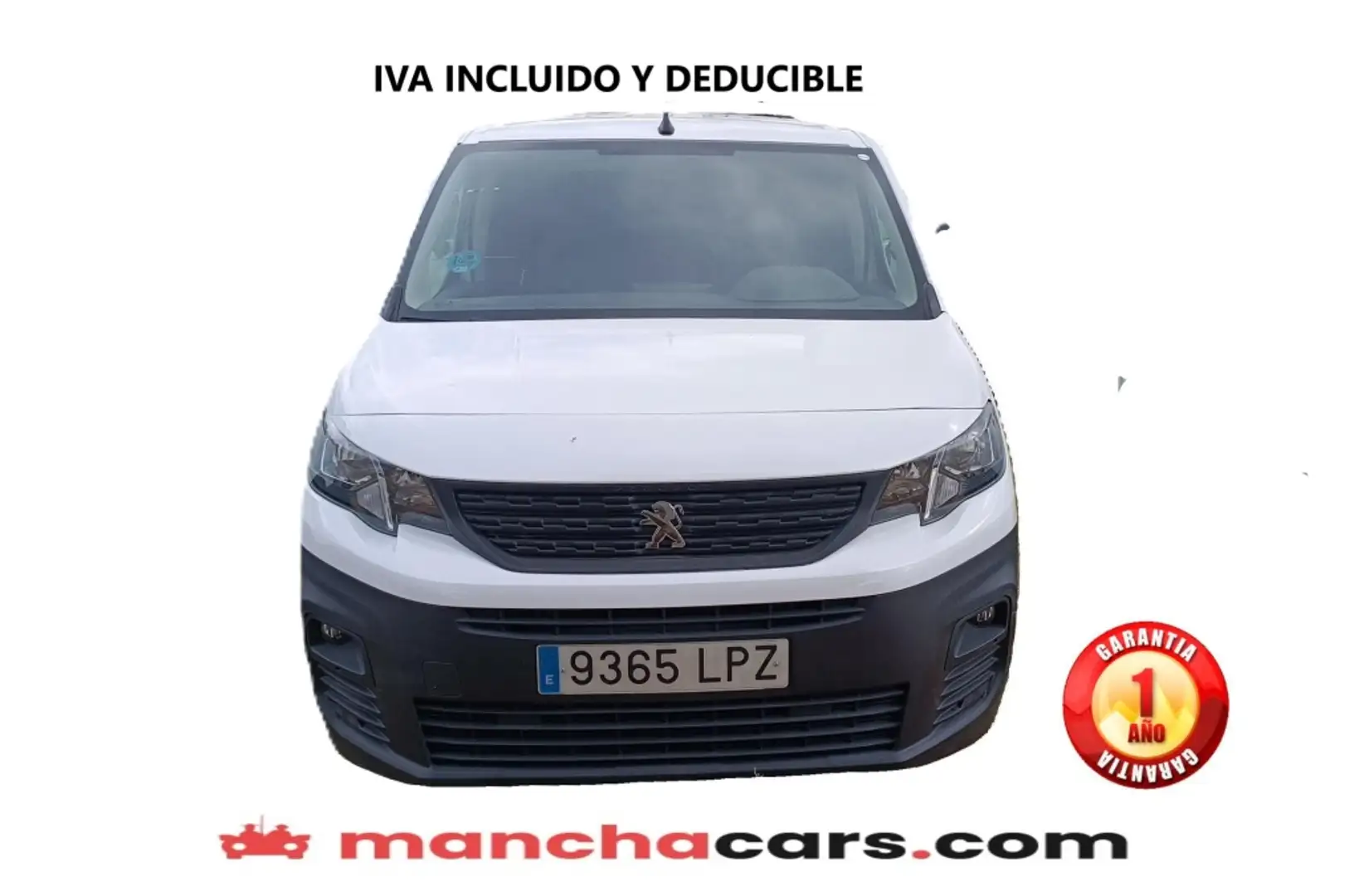 Peugeot Partner 1.5BlueHDI S&S Pro Standard 600kg 100 Blanco - 1