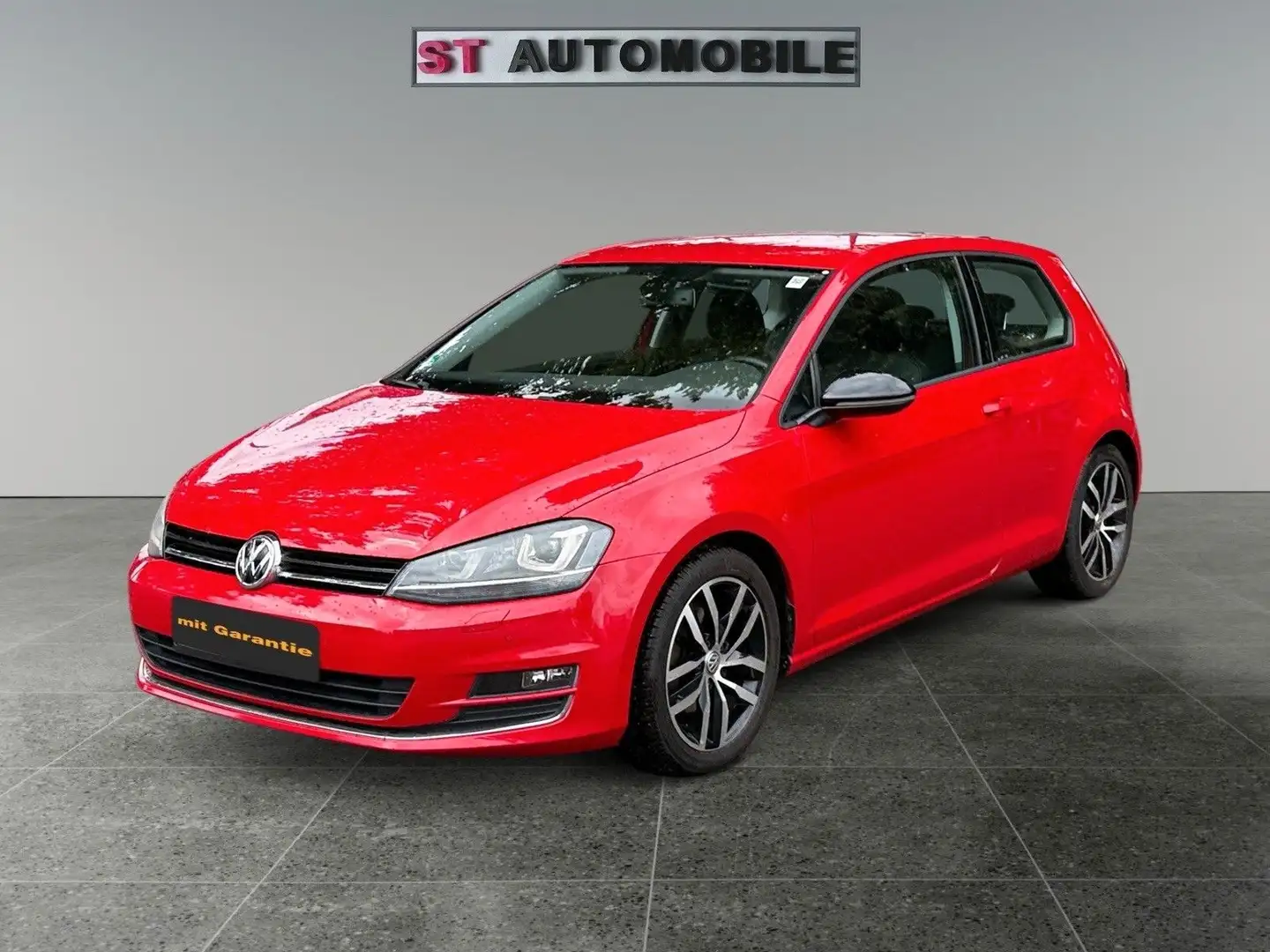 Volkswagen Golf VII Lim. Highline BMT 1.4-PDC-Navi Rojo - 1