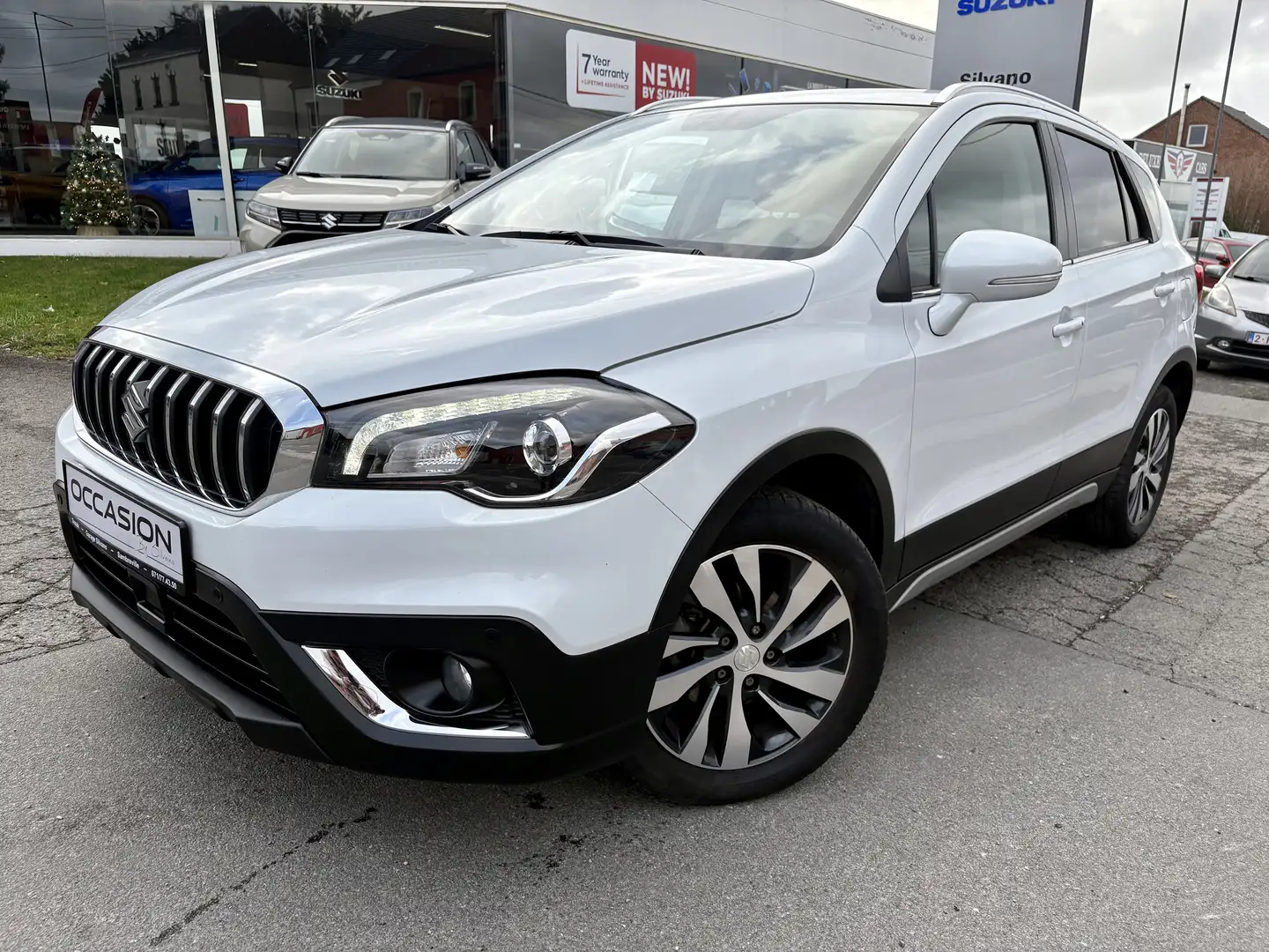 Suzuki SX4 S-Cross 1.4 Turbo MHEV 48V GLX Alb - 2