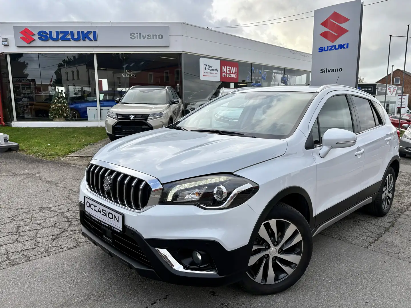 Suzuki SX4 S-Cross 1.4 Turbo MHEV 48V GLX Alb - 1