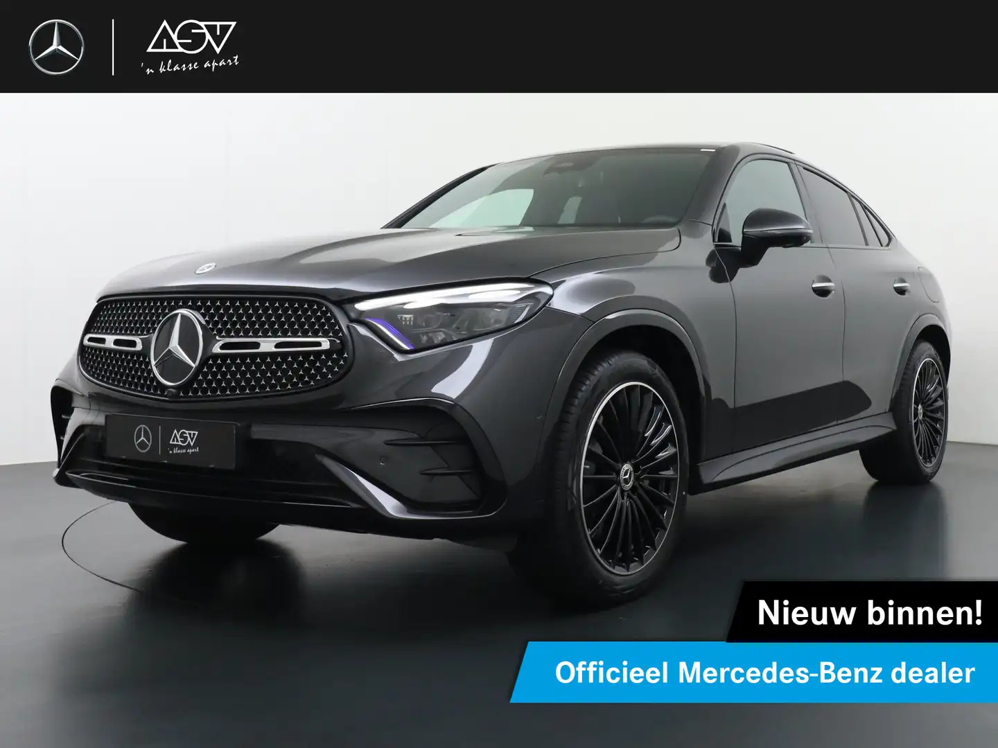 Mercedes-Benz GLC 300 Coupé 300e 4MATIC Sport Edition | Luchtvering | Ac Gris - 1