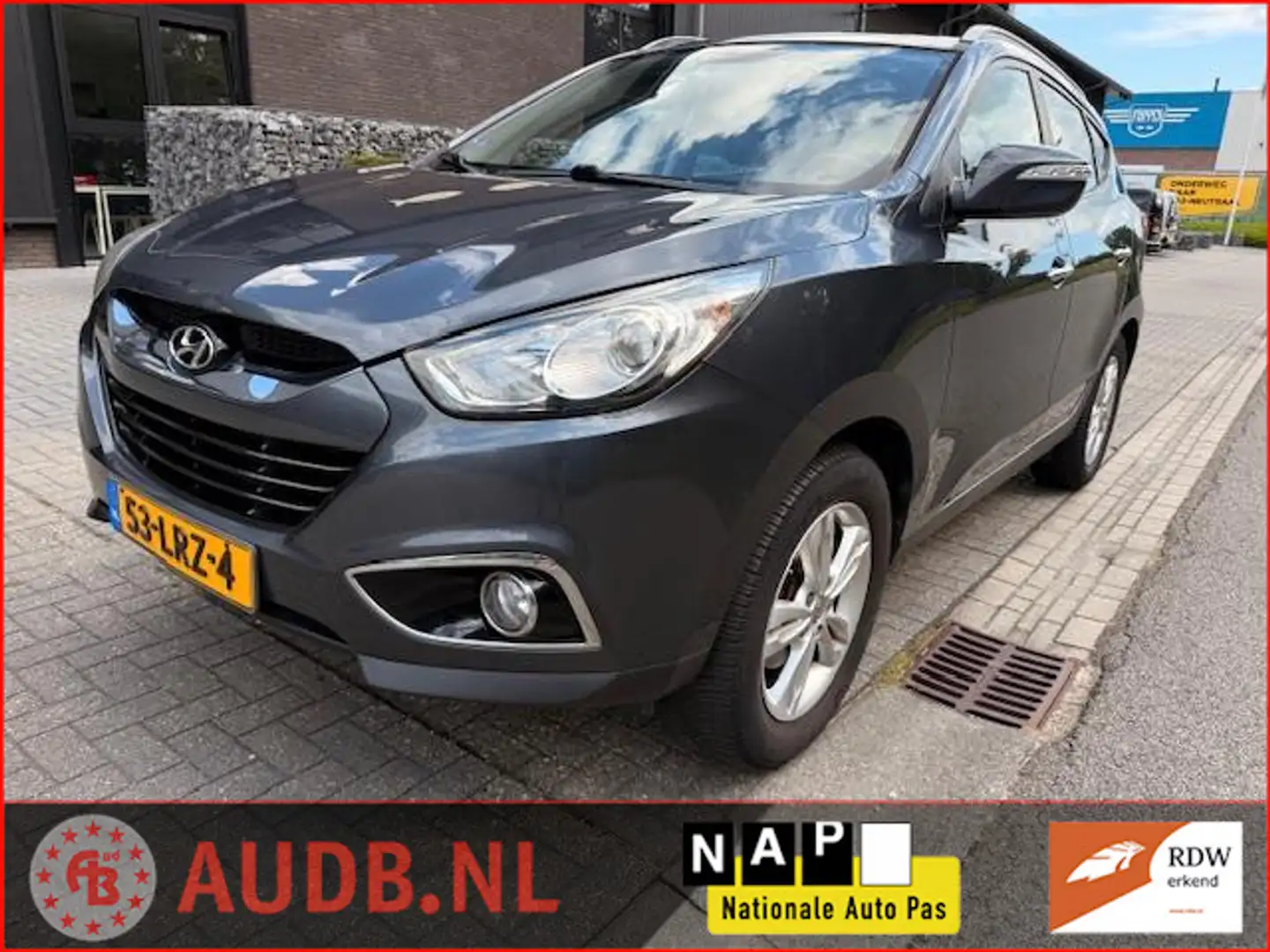 Hyundai iX35 2.0i Style | LEER| LICHT METAAL| AIRCO|NWE.APK| Grijs - 1