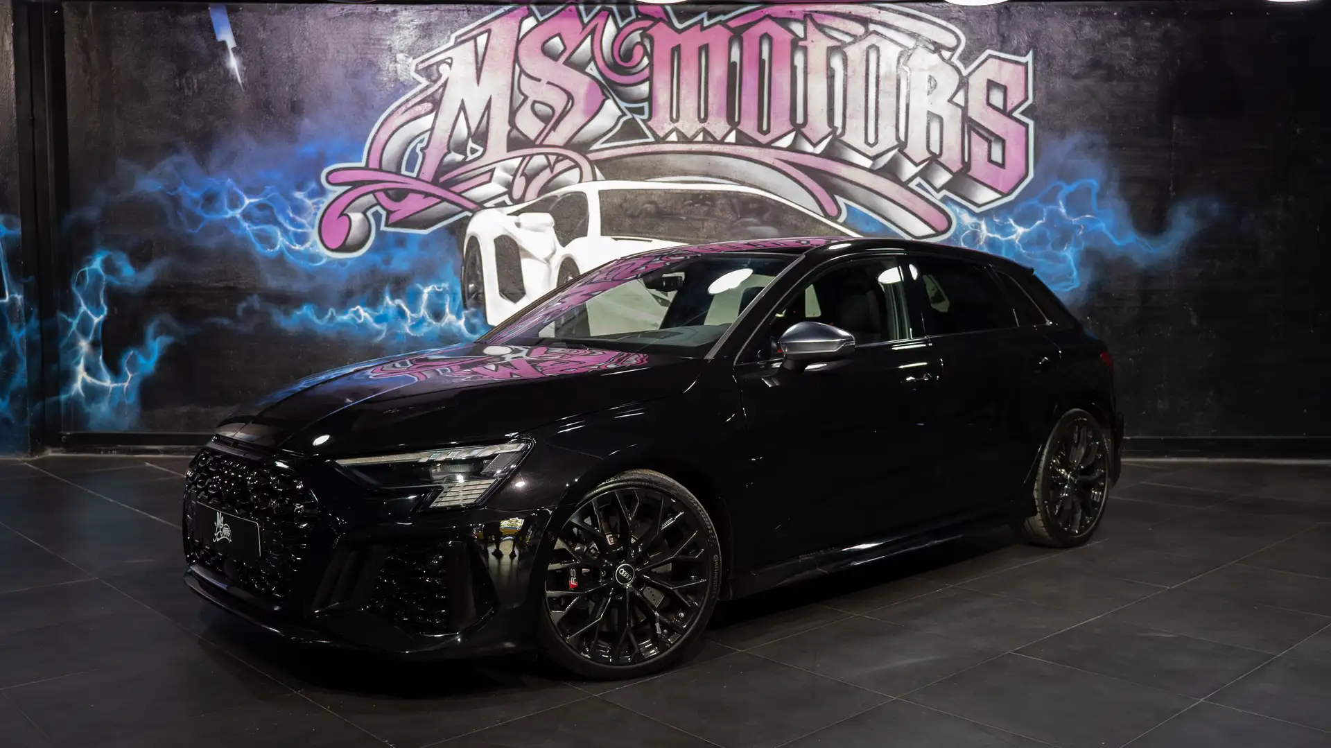 Audi RS3 RS3 Berline 2.5 TFSI 400 S tronic 7 Quattro Noir - 1