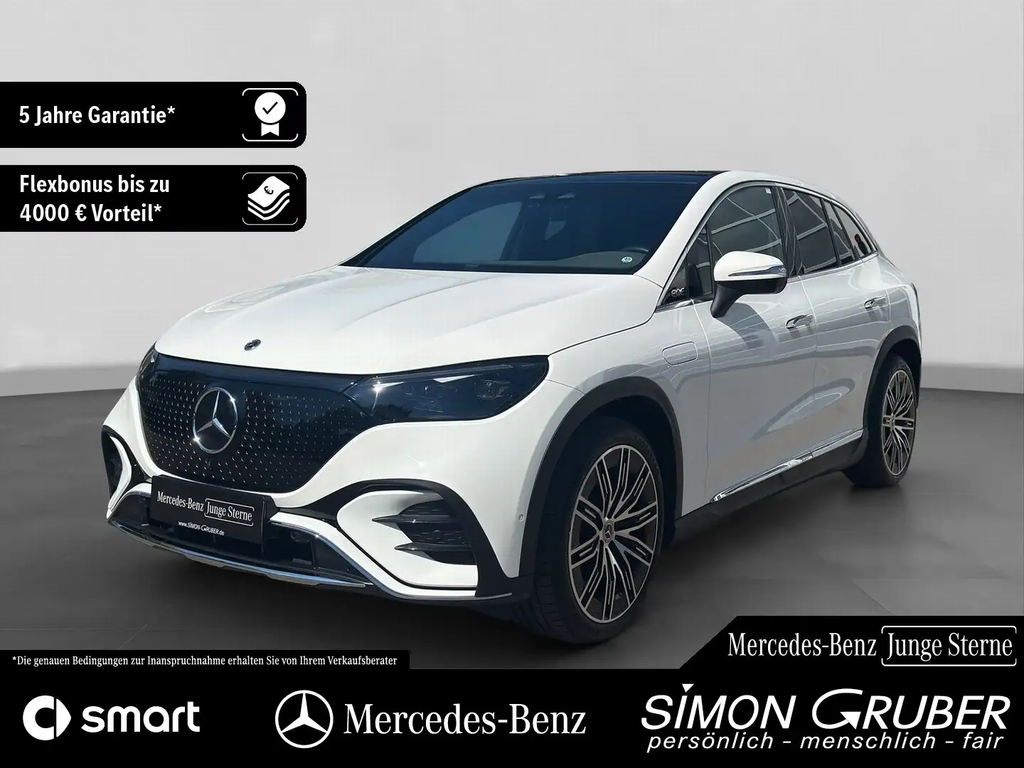 Mercedes-Benz EQE SUV EQE 350 4M SUV AMG Pano Hyper 360 Distronic Digi Bianco - 1