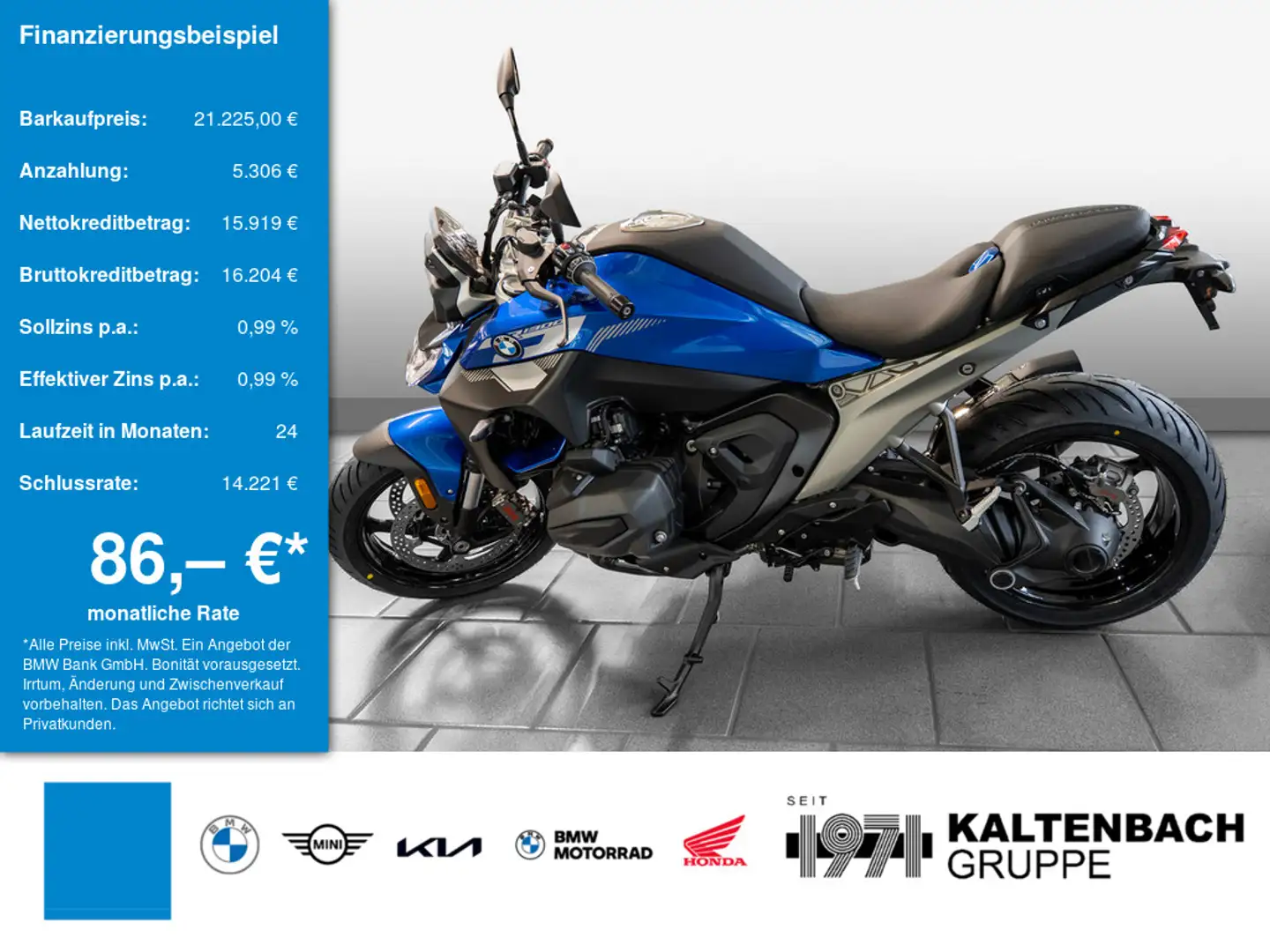 BMW R 1300 R KOMFORT-P. DYNAMIC-P. GRIFFHEIZUNG Azul - 1