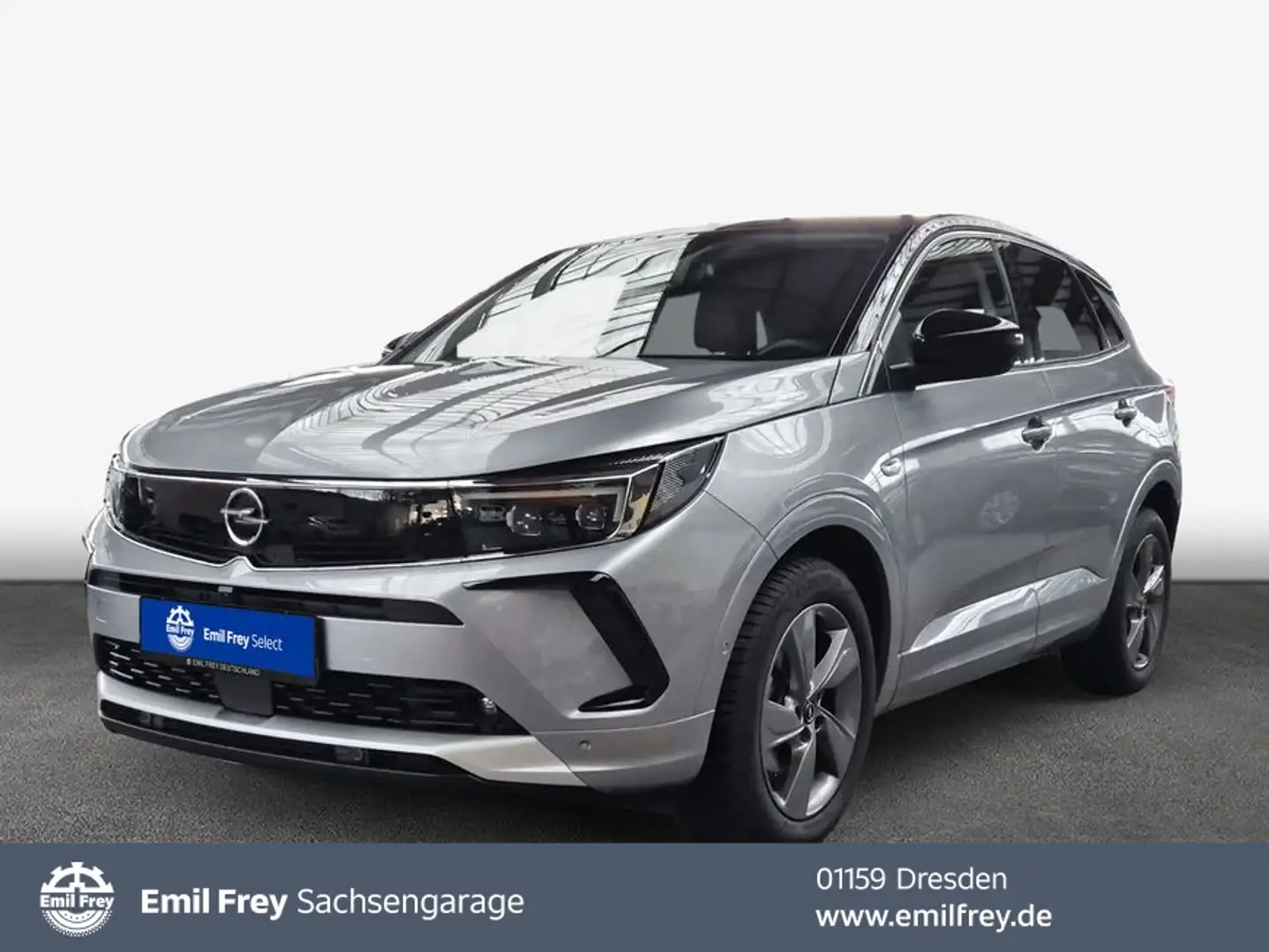 Opel Grandland Grandland 1.2 DI Automatik Elegance NAVI*LED*RFC Silber - 1