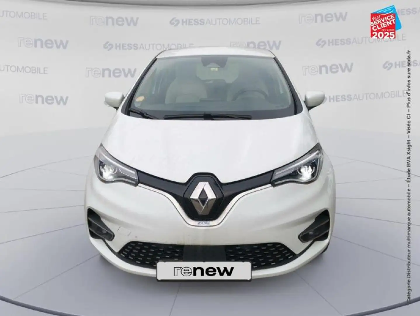Renault ZOE Exception charge normale R135 - 20 Blanc - 2