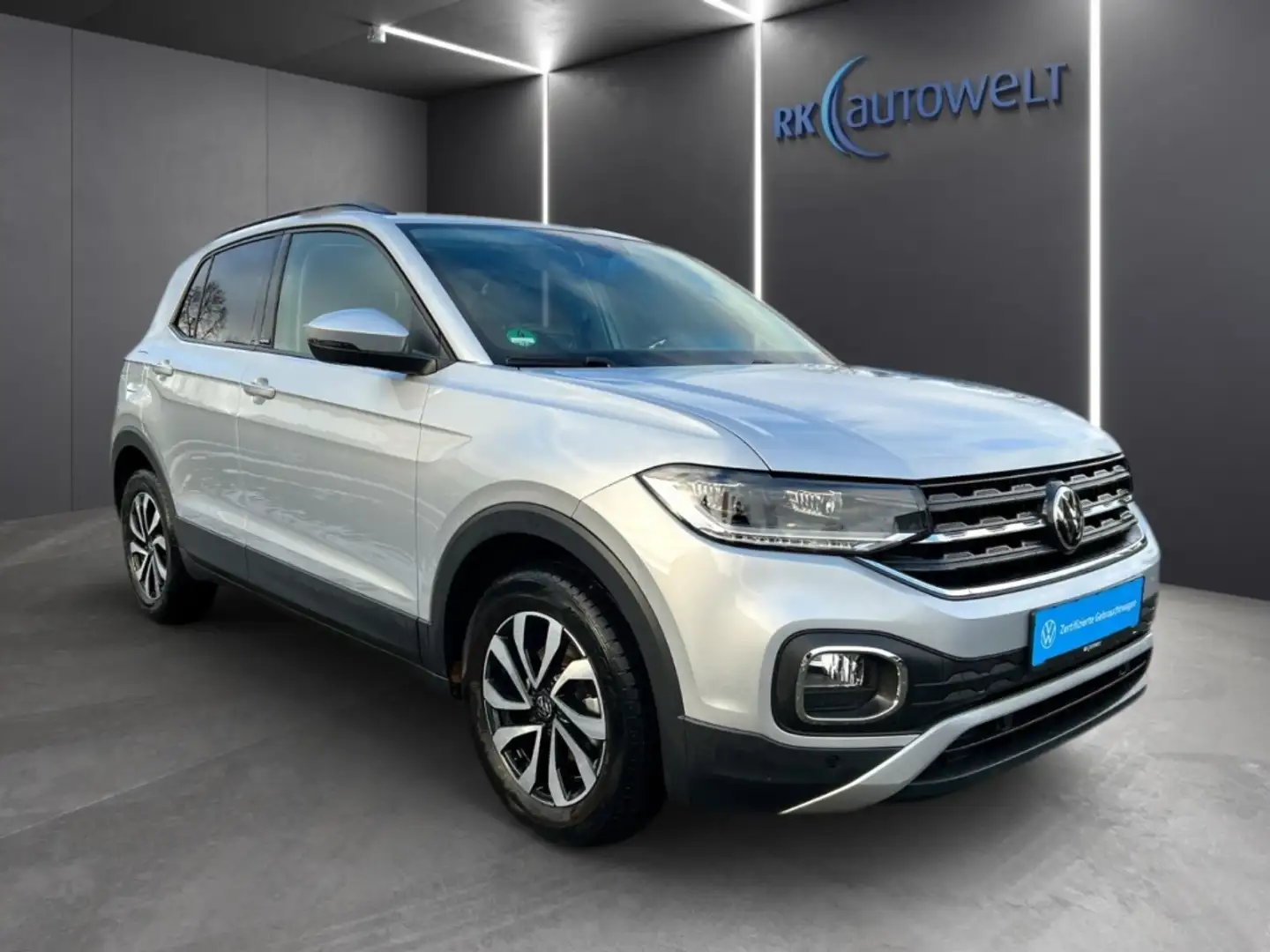 Volkswagen T-Cross Active 1.0 TSI LED Navi Climatronic Silber - 2