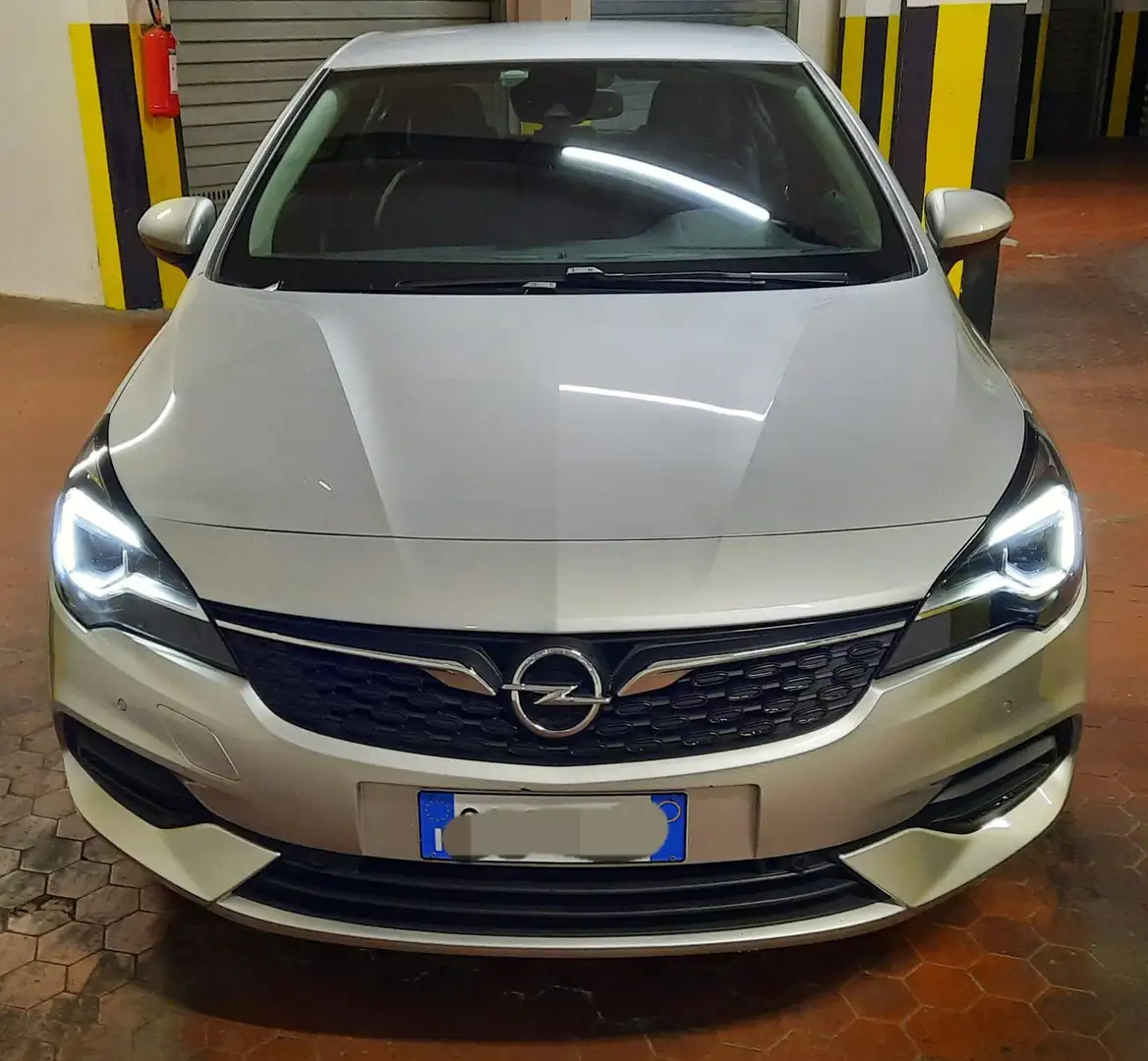 Opel Astra 1.5 CDTi 122Cv Autom ELEGANCE - Info.335/8178100 Argent - 2