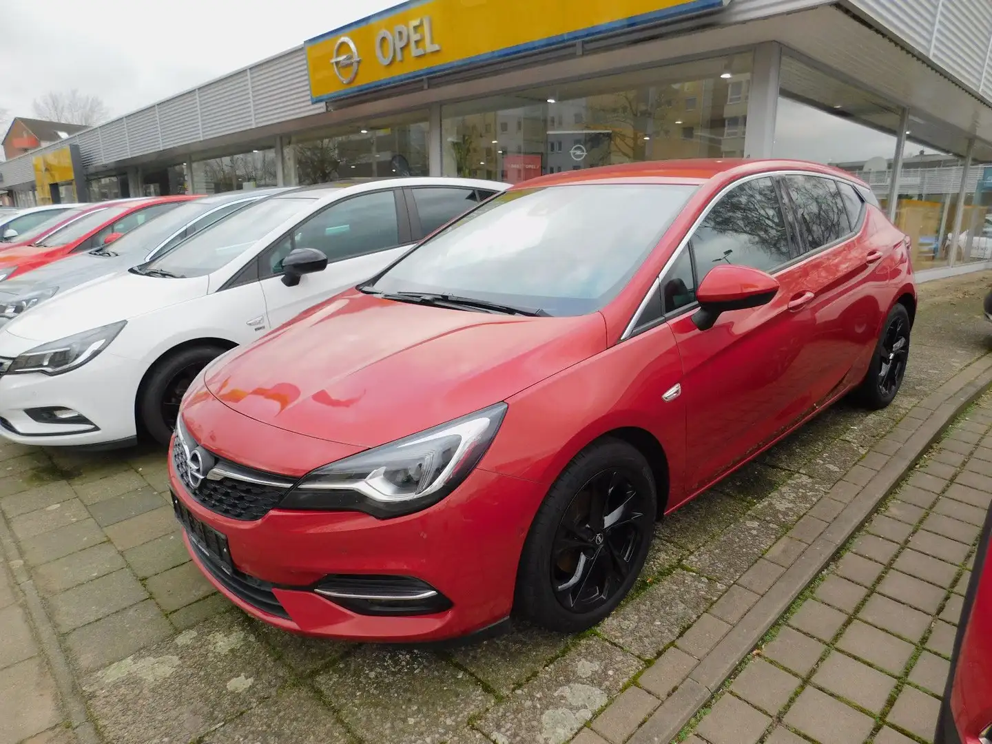 Opel Astra K Lim. 5-trg. Elegance Start/Stop Czerwony - 1