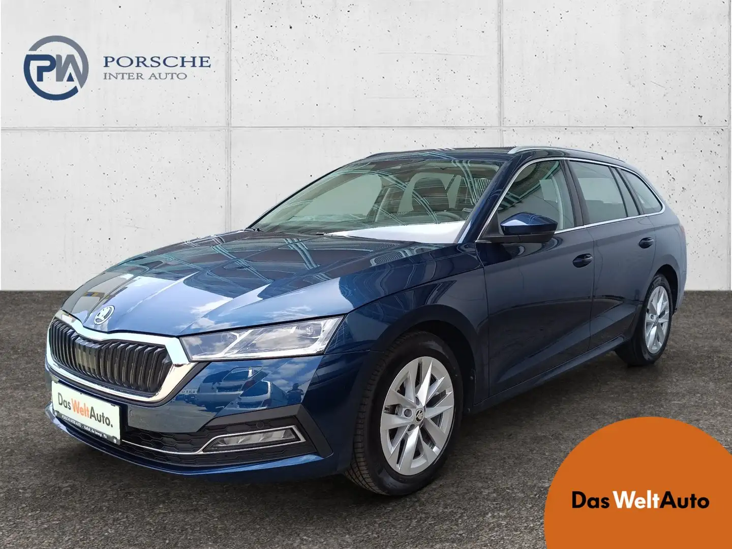 Skoda Octavia Style TDI DSG Bleu - 1